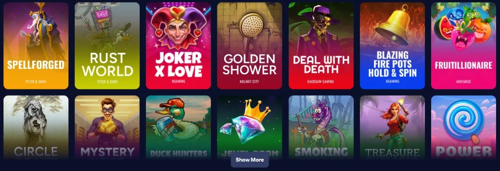 Предварительный просмотр партнёрской страницы Howl Casino Online